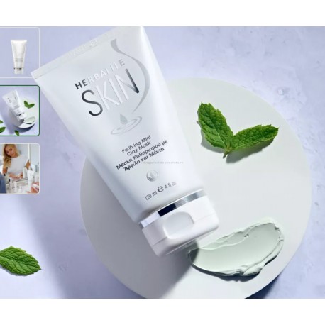 MASCĂ PURIFICATOARE PE BAZĂ DE ARGILĂ ȘI MENTĂ