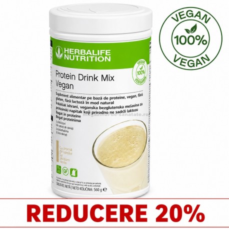 Protein Drink Mix Vegan Vanilie